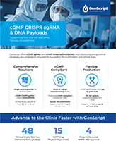 Flyer_CRISPR_cGMP CRISPR Oligo