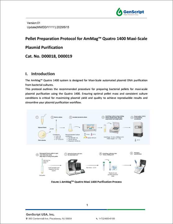 GenScript’s AmMag™ Quatro Brochure