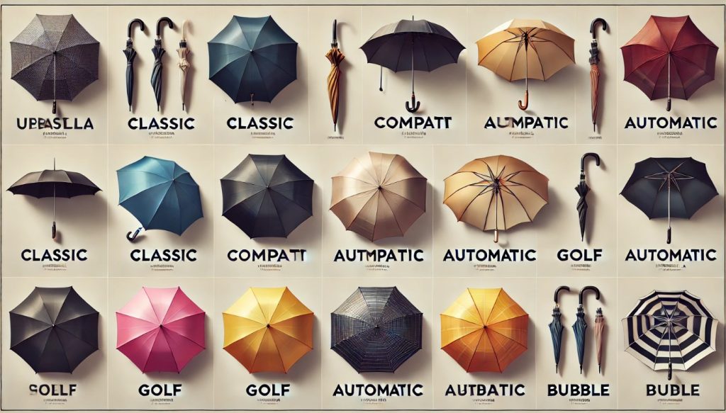 Types of Umbrellas